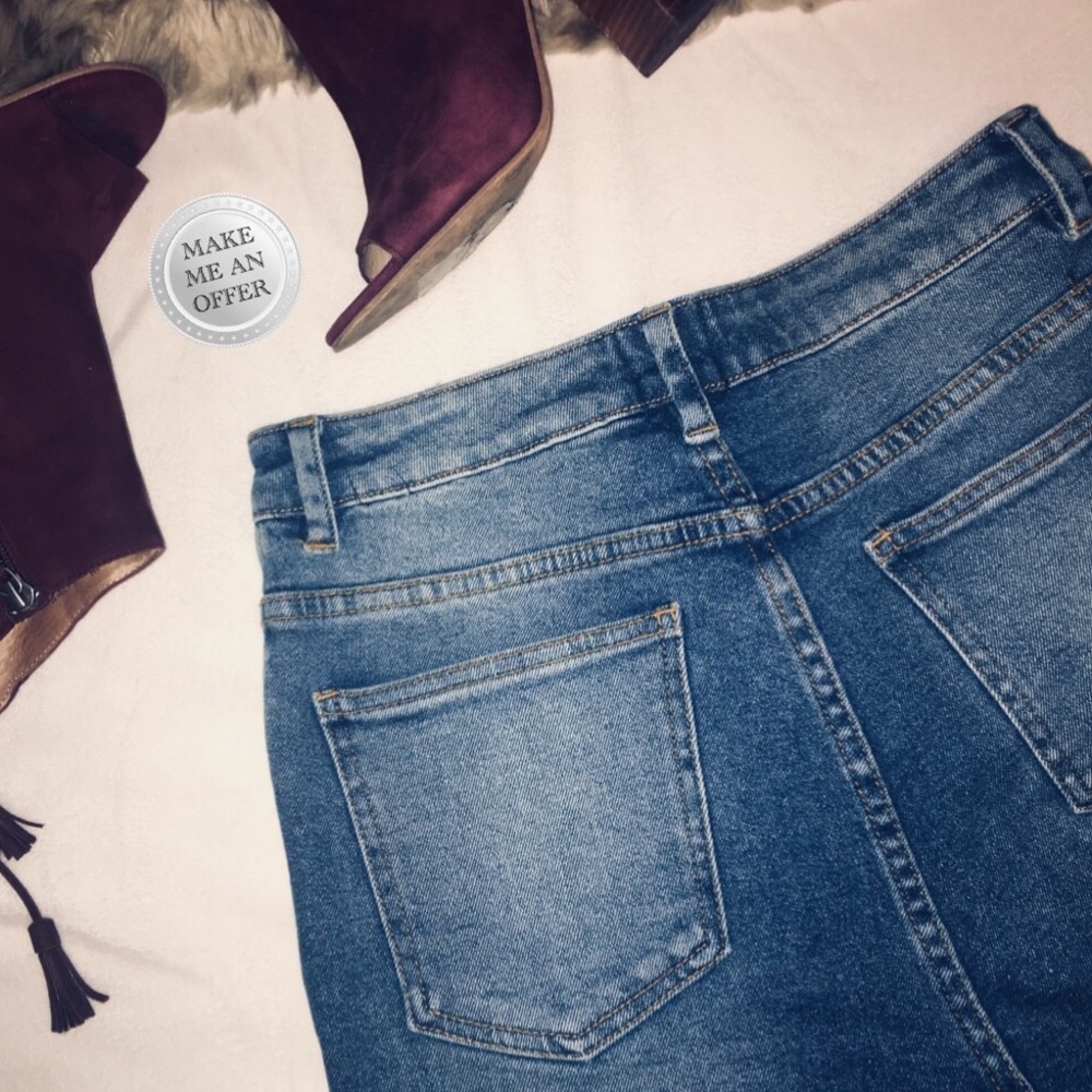 ASOS Ripped Boyfriend Jeans